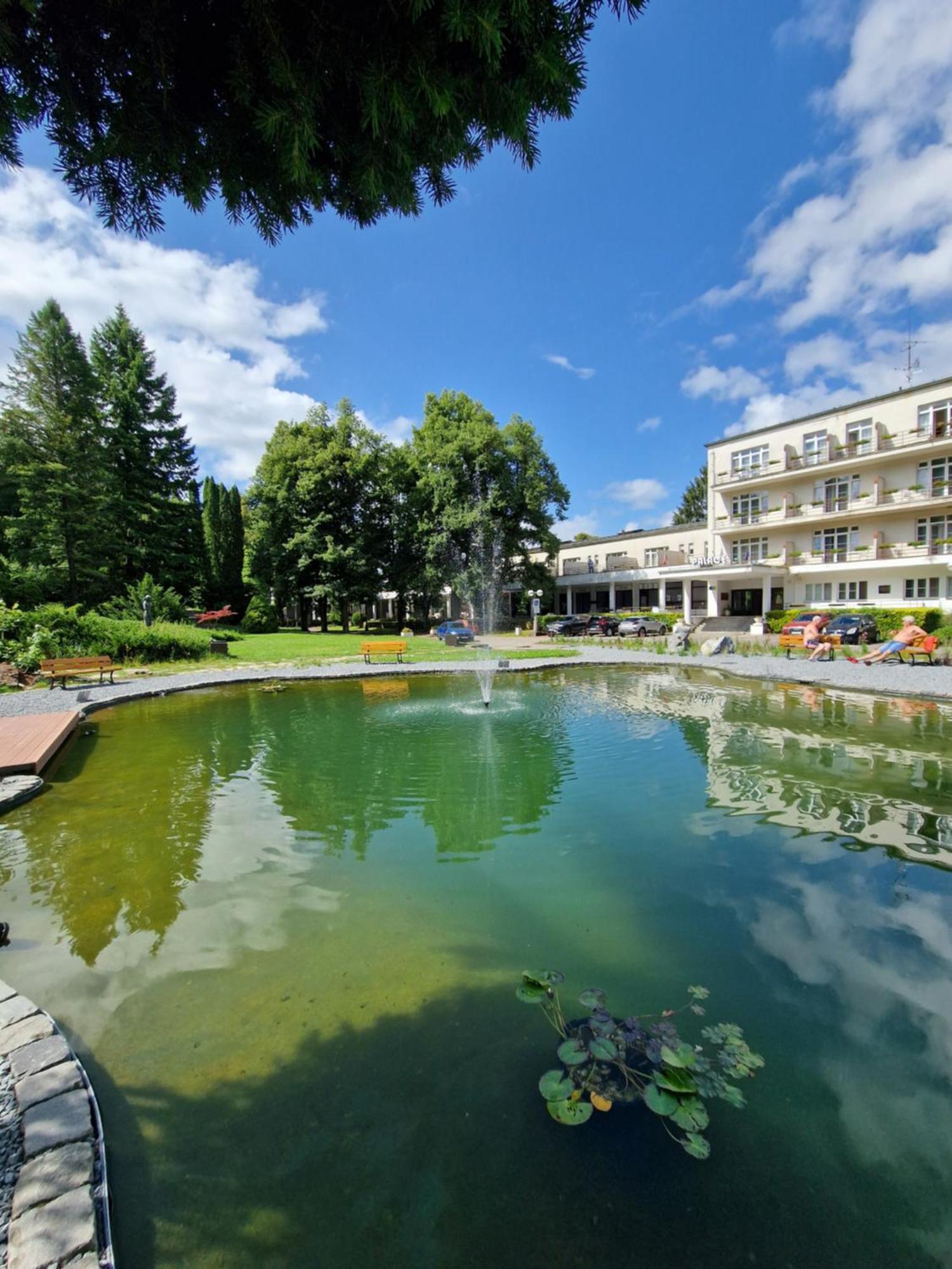 Hotel Palace - Kupele スリアチ エクステリア 写真